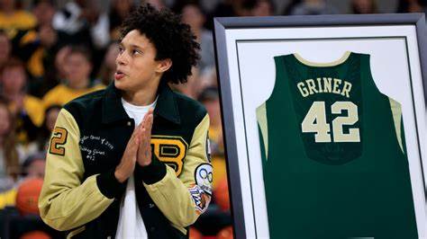 Jersey retired by baylor