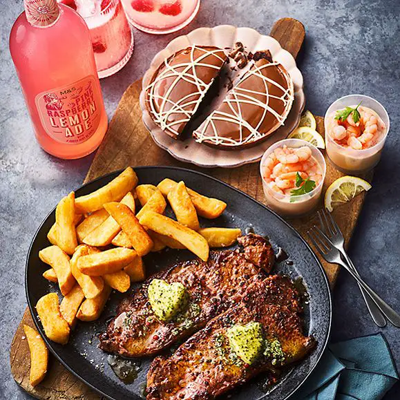 m&s valentine meal deal