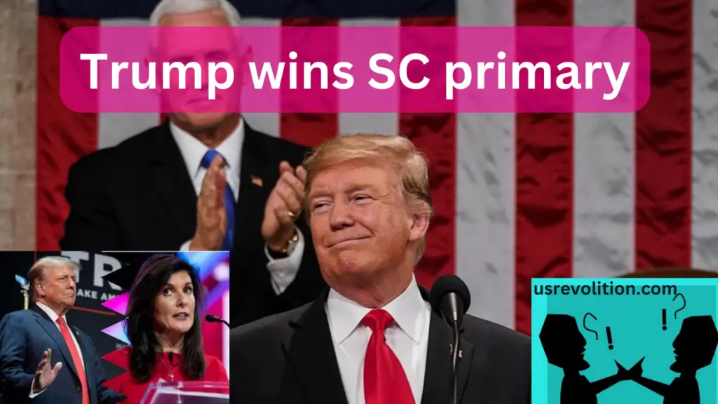 Trump wins South Carolina GOP primary