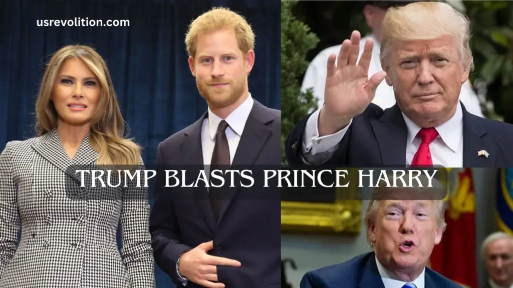 Trump blasts Prince Harry