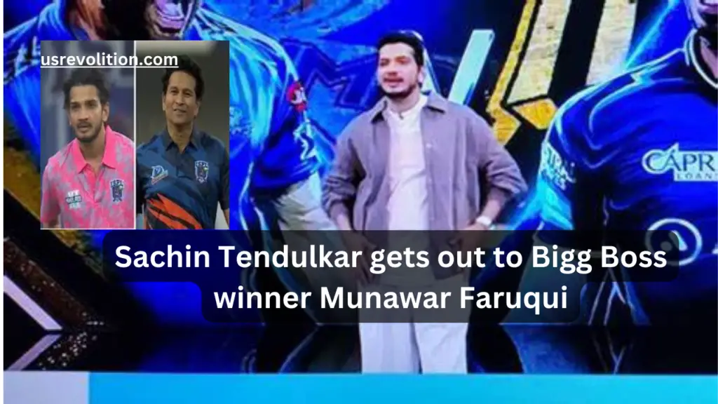 Sachin Tendulkar Falls to Bigg Boss Winner Munawar Faruqui, Stadium Echoes in Silence