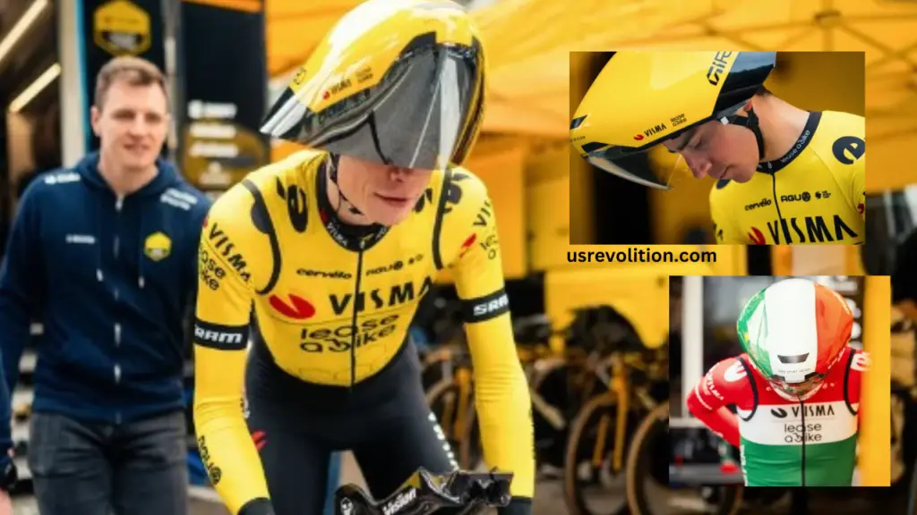 Giro Visma-Lease a Bike Team Unveils the Futuristic Time Trial Helmet