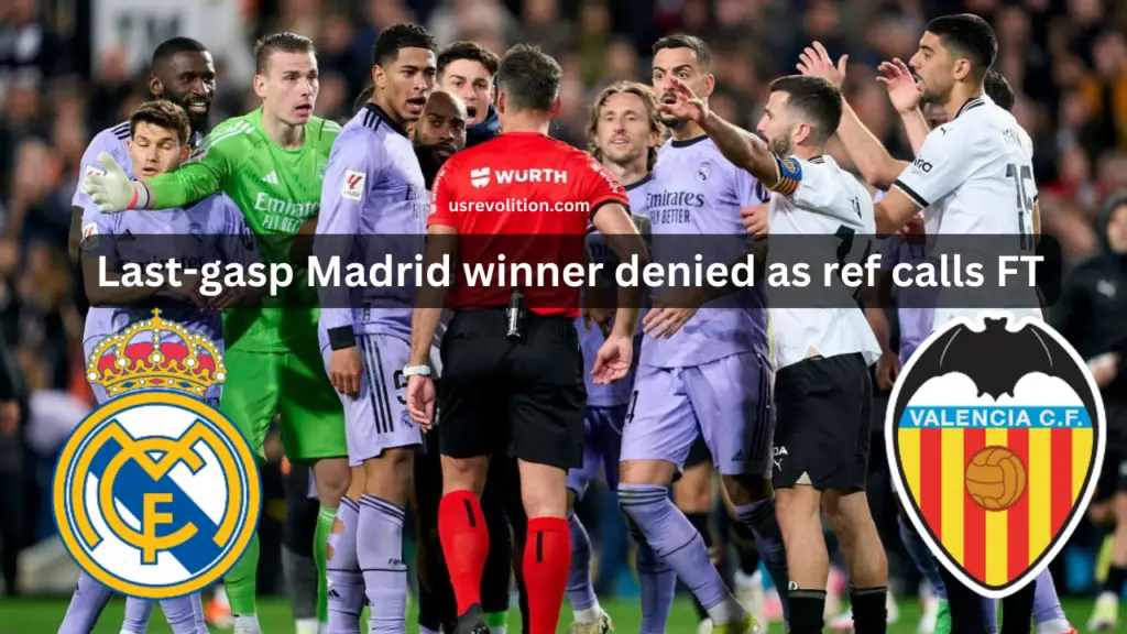 Last-gasp Madrid winner denied as ref calls FT